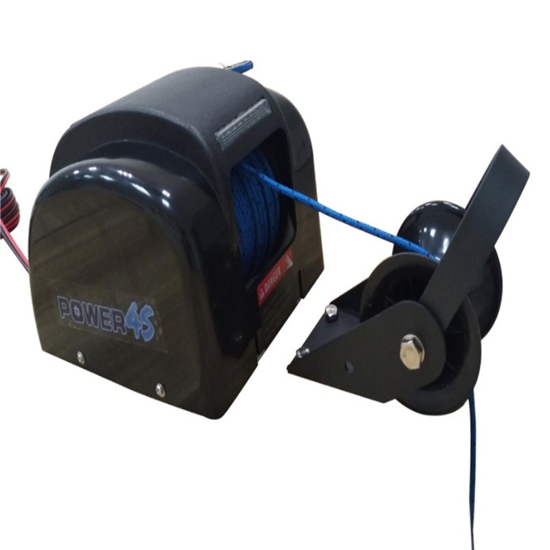 12V电动锚机绞盘适用淡水自动放锚 锚重21千克 游艇船舶