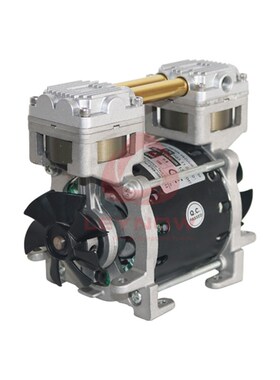 LP200V无油真空泵低噪音负压抽气泵小型活塞式实验室微型真空泵