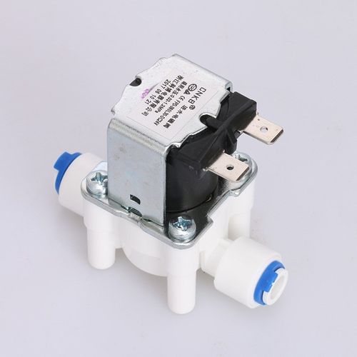 科博进水电磁阀24VRO反渗透净水机2分快插式进水电磁阀净水器配件
