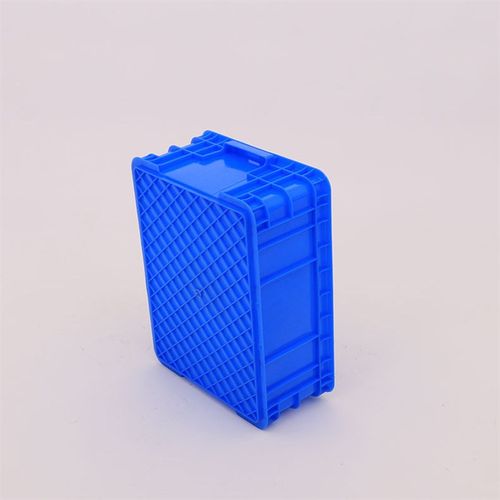 可放标签卡400-160五金电子新塑料周转箱胶箱仓库车间可堆胶箱