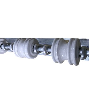 四位双梗热镀锌电力线架支架 电力供电瓷瓶电缆街码四位街码配件