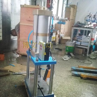 二吨气动压床2T 气动压机2000公斤出力四柱脚踏自动冲压机