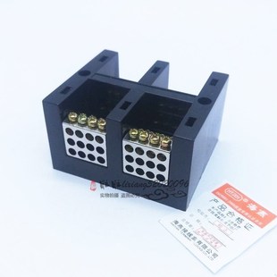 FJ6 单相十二表户接线盒 JHT 2进24出分线端子250A 2502 海燕