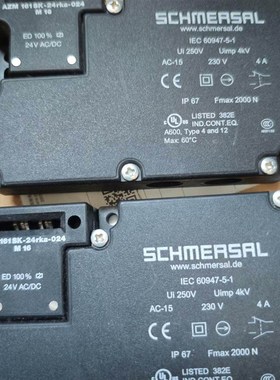 无施迈赛安全门开关AZM161SK-24RKA-02