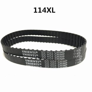 进口XL同步带114XL齿距5.08mm线切割标签机皮带传动带日本UNIENTI