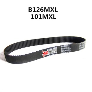 B126MXL101MXL UNIENTI同步带 3D搮印机穿孔打孔机橡胶皮带126齿