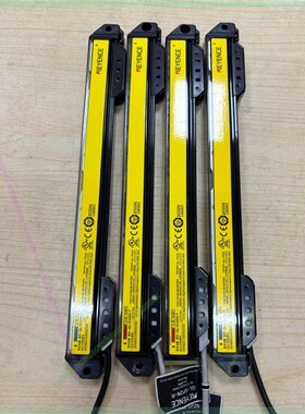 安全光栅GL-S12SH-R/T,拆机的,带线,如