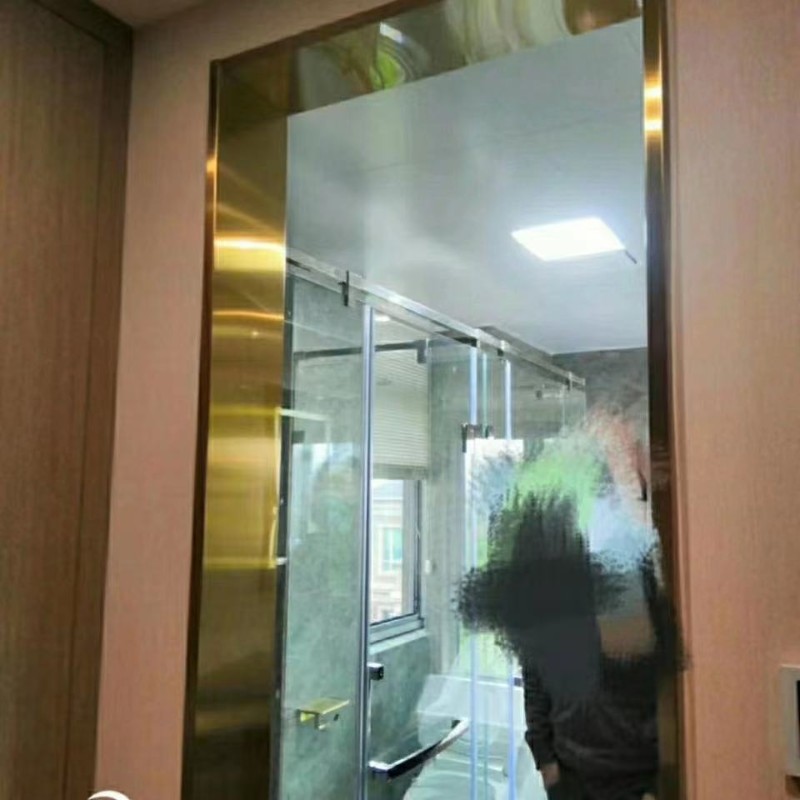 不锈钢门套窗套门框包边条圆弧形拱门形电梯门金属装饰地脚线定制