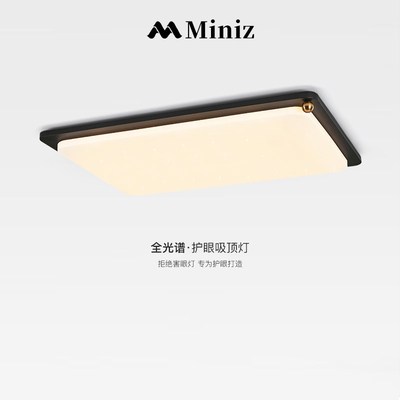 意式极简轻奢客厅护眼吸顶灯现代简约高级感大气长方形大厅主灯具