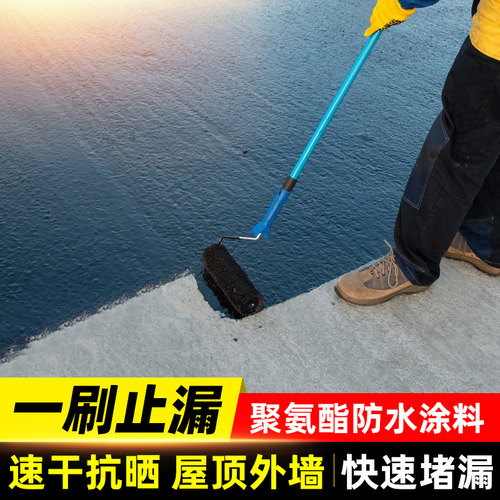 碧萱防漏涂料防水胶堵漏王屋顶防水补漏材料房顶裂缝补漏水胶