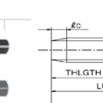 粉末高速钢螺旋 先端丝锥