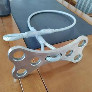 304不锈钢穿墙锚点安全绳狗骨头穿墙绳空调安装神器高空作业绳