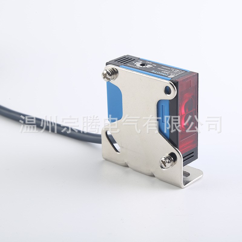 供应方形光电开关E3JK-R4M1反射式方型继电器内置式光电开关