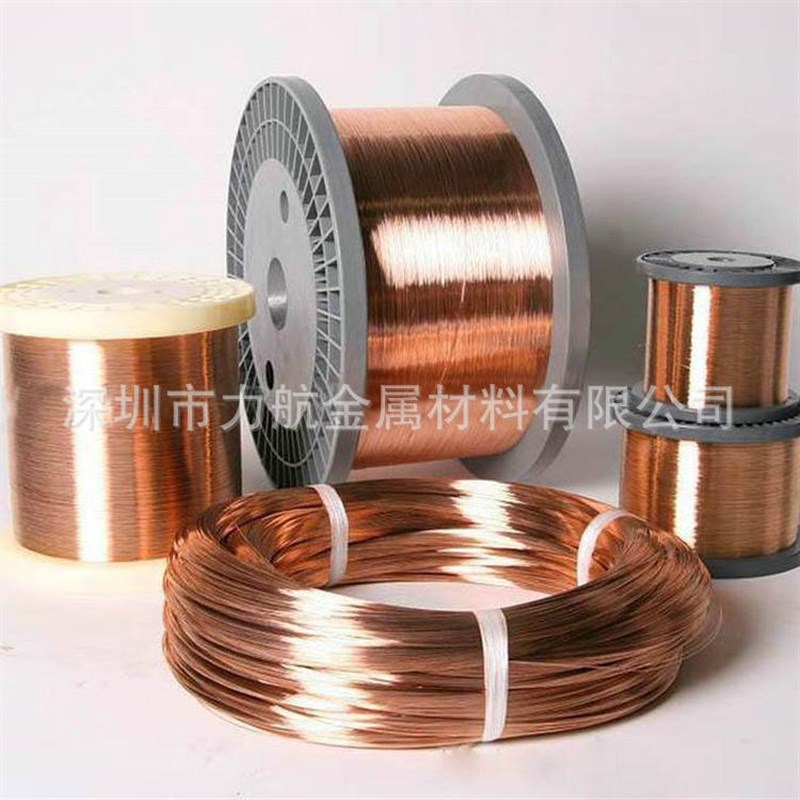 C5191/QSn-6.5-0.1 磷铜线半硬线弹簧硬线压扁调直锡磷青铜线