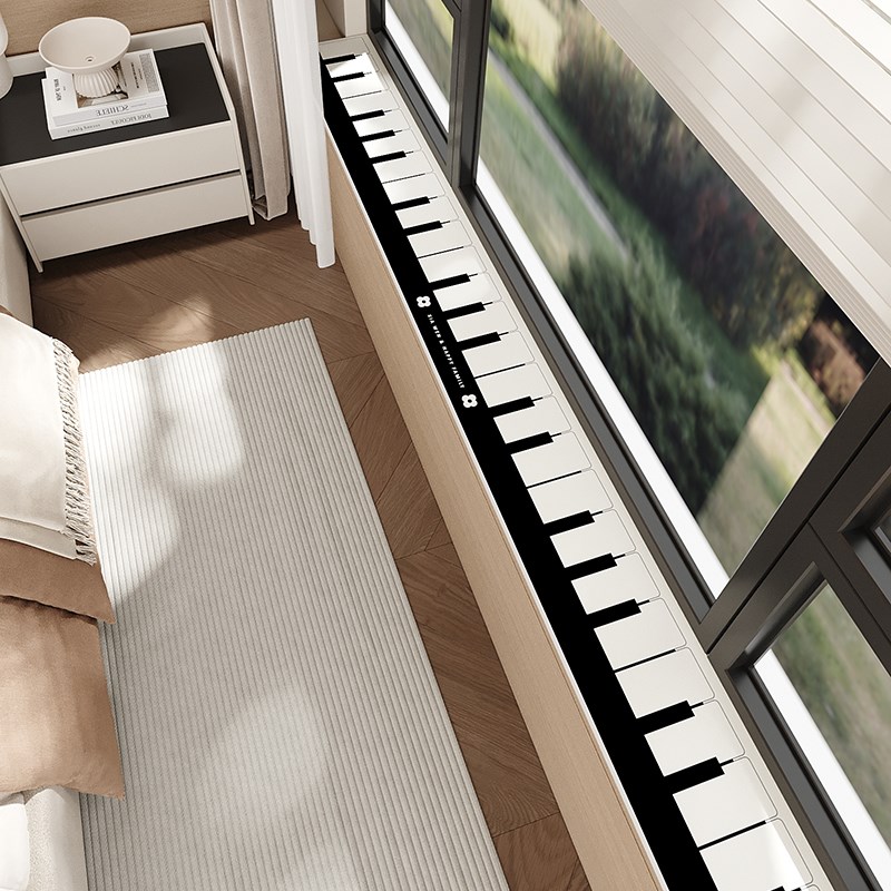 窗台垫子飘窗垫极窄改造窗沿垫吸水防护阳台装饰防滑防尘四季通用