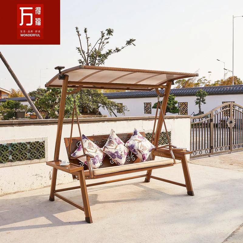 吊椅秋千户外室外庭院阳台家用北欧荡秋千椅双人摇椅室内三人吊床