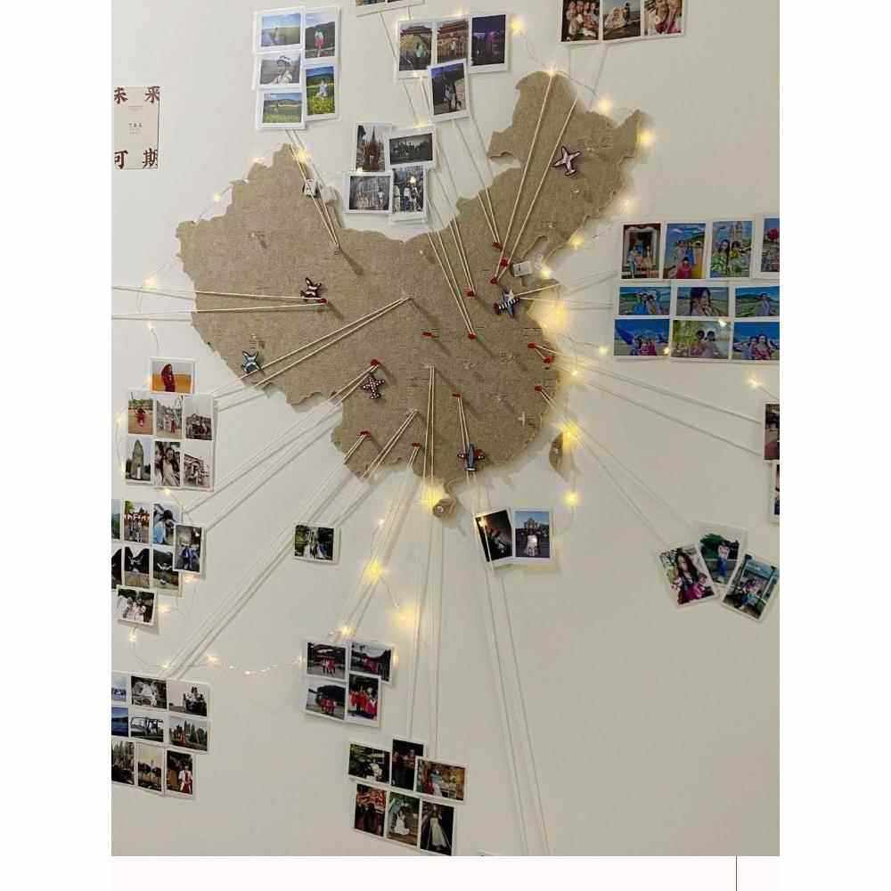 创意企业中国地图毛毡墙贴软木板留言板照片墙公告栏办公室文化墙,文具电教/文化用品/商务用品,软木板/照片板/毛毡板,淘宝优惠券,粉丝福利购,淘宝优惠卷