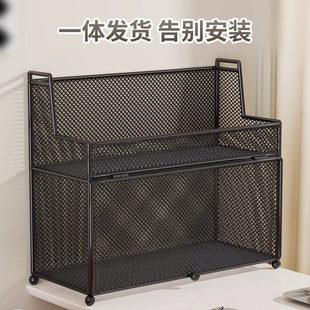 甄选杯子置物架桌面整理架水杯收纳箱茶杯茶具储物柜家用双层沥水