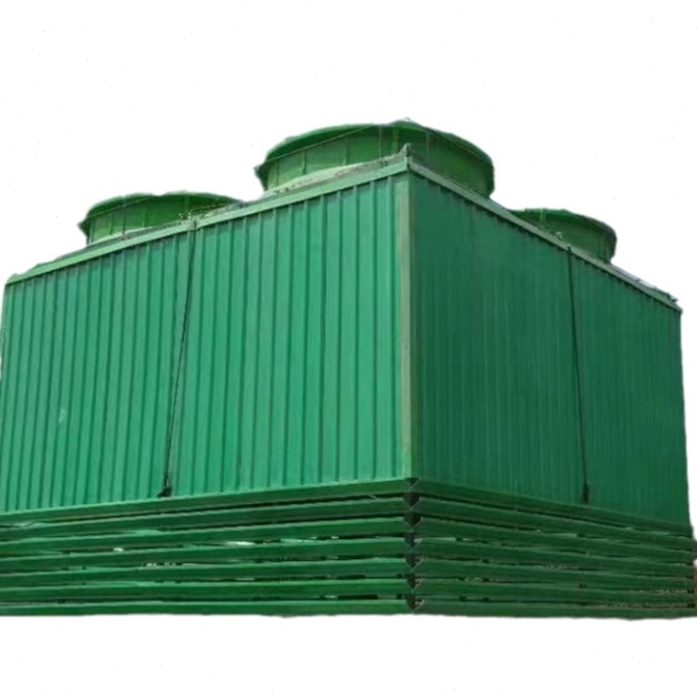 加工圆形冷却塔玻璃钢冷水塔设备生产线降温冷却水塔L8