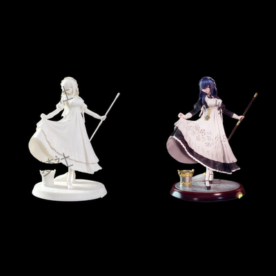 VTuber虚拟主播 奥罗·克洛尼 GK白模 涂装成品 3D打印手办模型