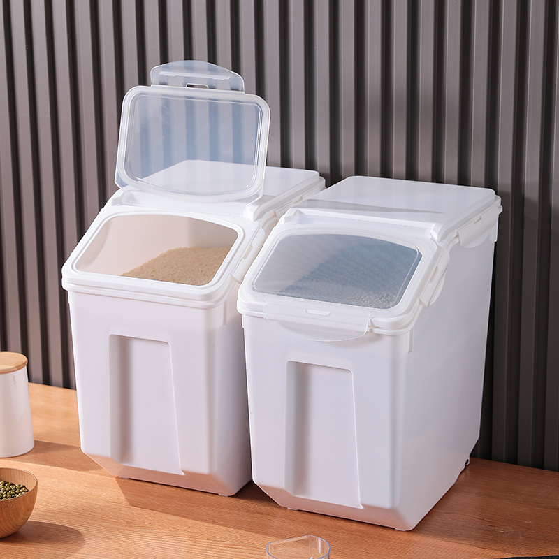 米桶面粉桶家虫防潮密封防用1装KG储米箱O30斤5大米收纳盒储