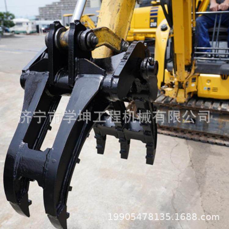 小型挖机抓钢机机械抓林地夹木器,五金/工具,其他机械五金,淘宝优惠券,粉丝福利购,淘宝优惠卷