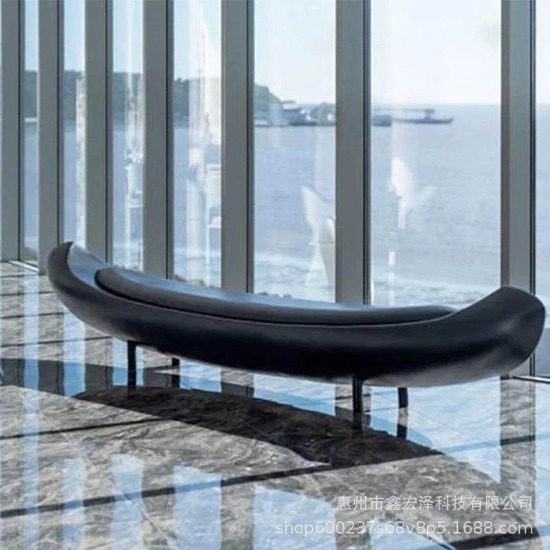 玻璃钢帆船造型艺术座椅酒店售楼处休闲沙发样板间长条坐凳玄关凳,商业/办公家具,休闲椅系列,淘宝优惠券,粉丝福利购,淘宝优惠卷