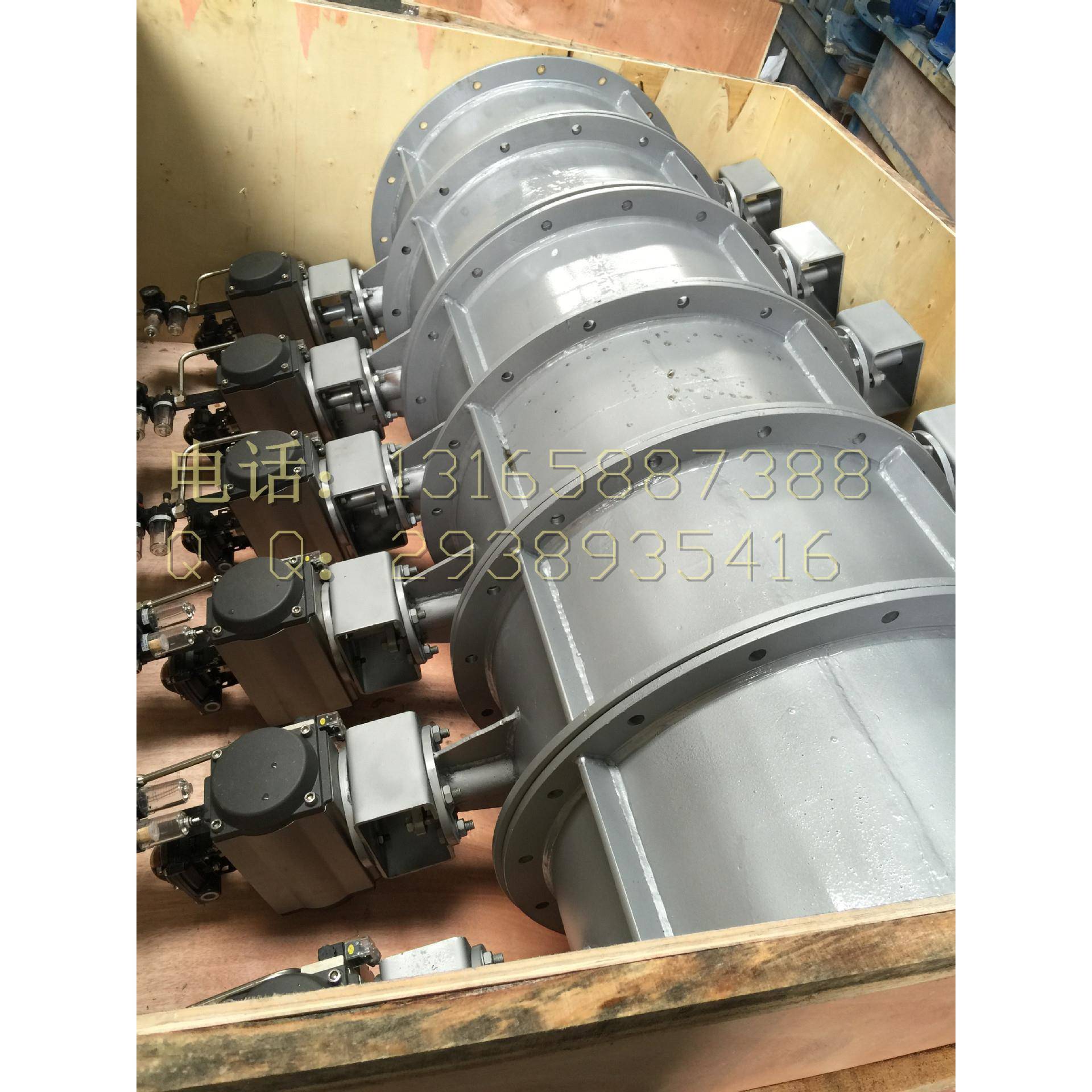 RTO风门烟气通风门蝶阀DTODF641W-0.25-0.5-0.6C/P烟气通风风门