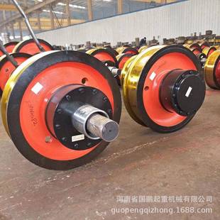 电动平车台车钢包车轮直径800mm起重机大车驱动轮双边行车轮