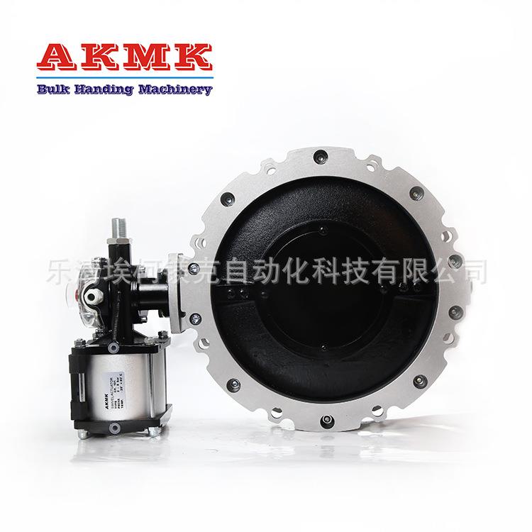 气动双法兰V2FS250GBN双法兰连接蝶阀阀门水泥蝶阀粉煤灰蝶阀