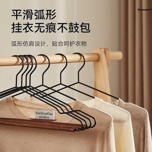 店 挂衣实木家用衣架木质防滑衣B挂木头衣撑子衣柜酒店服装
