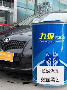九狼汽车漆长成品城漆原厂漆补色炫丽橙色凌傲炮棕星光银黑色