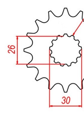 凯旋Tident老虎探险家雷鸟7 9 9 小链轮链盘 牙盘小齿