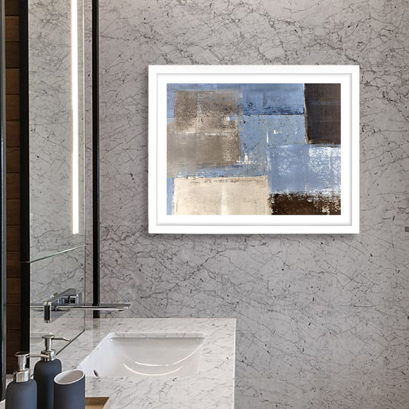 现代遮挡画装饰盒洗手间厕所瓷砖背景墙画免钉挂画壁画,家居饰品,现代装饰画,淘宝优惠券,粉丝福利购,淘宝优惠卷