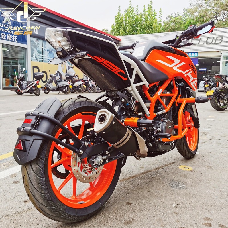 适用于390保险杠duke390/0竞技杠护杠特技杠改装2018/19新款