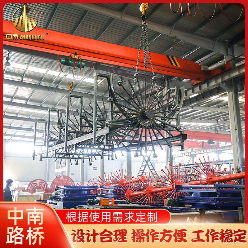 全自动数控钢筋笼滚焊机智能钢筋滚丝拉丝滚笼机灌柱桩成型制备机