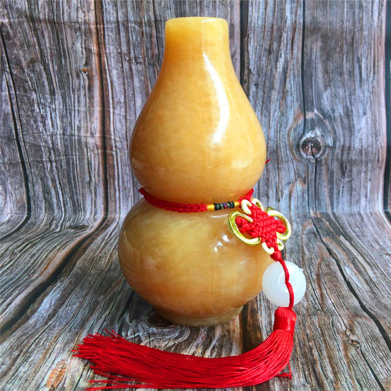 天然米黄玉葫芦家居玄关客厅电视柜办公室书房装饰送礼工艺品,家居饰品,装饰摆件,淘宝优惠券,粉丝福利购,淘宝优惠卷