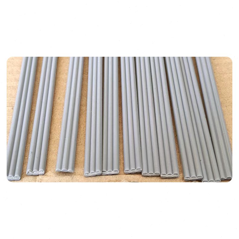 pvc焊丝塑料板汽车保险杠修复双股三股聚丙乙烯塑料灰色pvc焊条