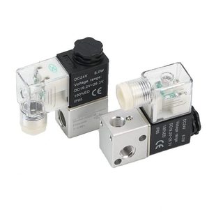 08二位二通 件换向控制阀 2V025 06二位三通常 3V1 包邮 甄选 气动元