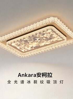 中山客厅云雾超亮吸顶灯全屋套餐