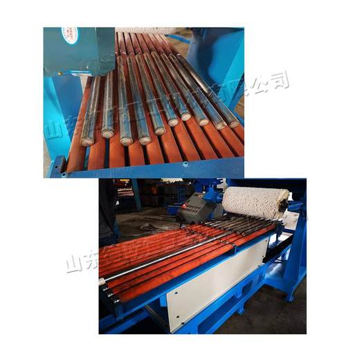 不锈钢管表面抛光机五金工件平面砂光机圆棒空心铜管刨砂机器