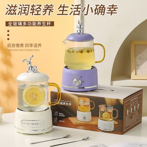 迷你养生壶小型办公室家用多功能保温养生杯花茶壶烧水煮茶壶礼品