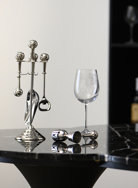 酒具开瓶器创意牛骨起瓶器样板间酒柜餐桌厨房吧台酒吧摆件装饰品