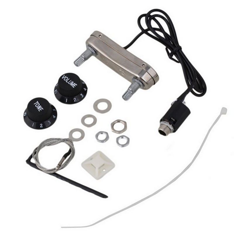 弦钮调节木吉他拾音器P-0民谣吉他拾音器拾音器电吉他样式