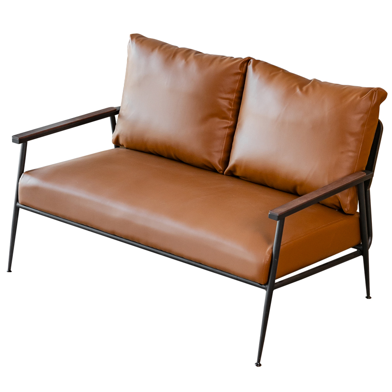 办公沙发商务接待铁艺现代会客休息区洽谈商用办公室茶几