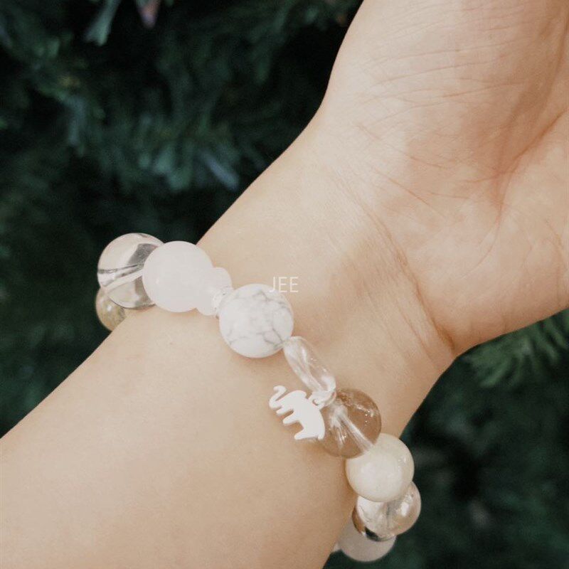 五行私定手串 禧象水晶合香珠串新中式配饰缺补喜用平衡能量定制