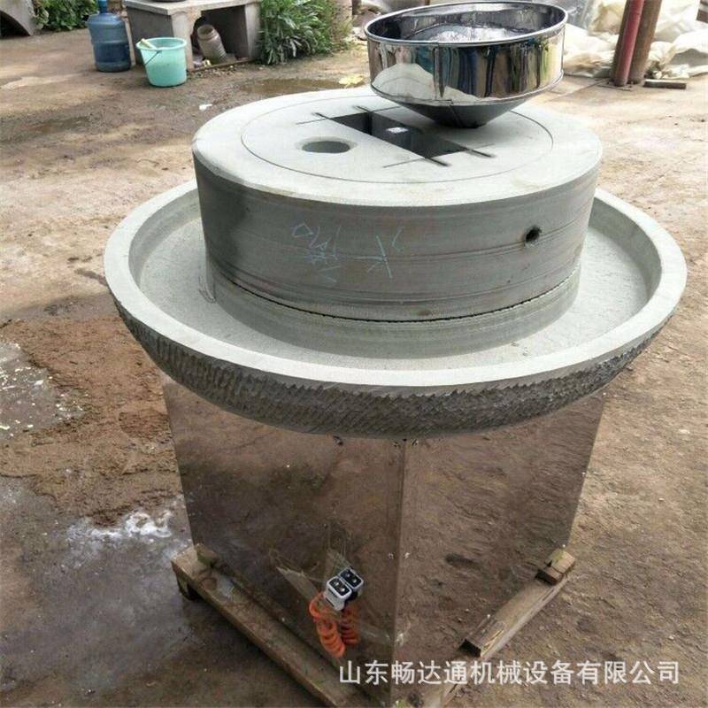 电动石磨香油机香油晃油机豆浆豆腐脑机水饺馒头小麦面粉石磨机