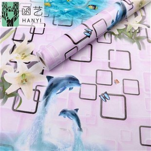 卫生间壁a纸自粘纸防水洗手间瓷砖自贴墙贴厨房浴室厕所洗手间墙