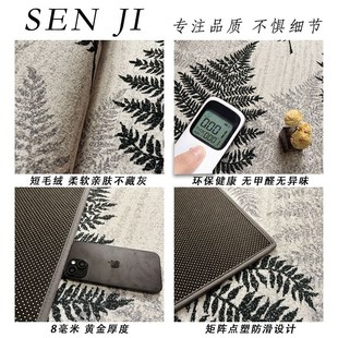 厨房地垫防滑家用专用吸水脚垫满铺耐脏新款 新款 门口地毯全铺免洗