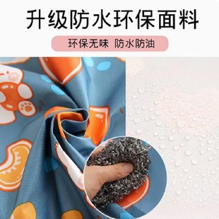 新款 圍裙罩衣女防水防油家用B廚房做飯可愛時尚 韓版 反穿工作 長袖